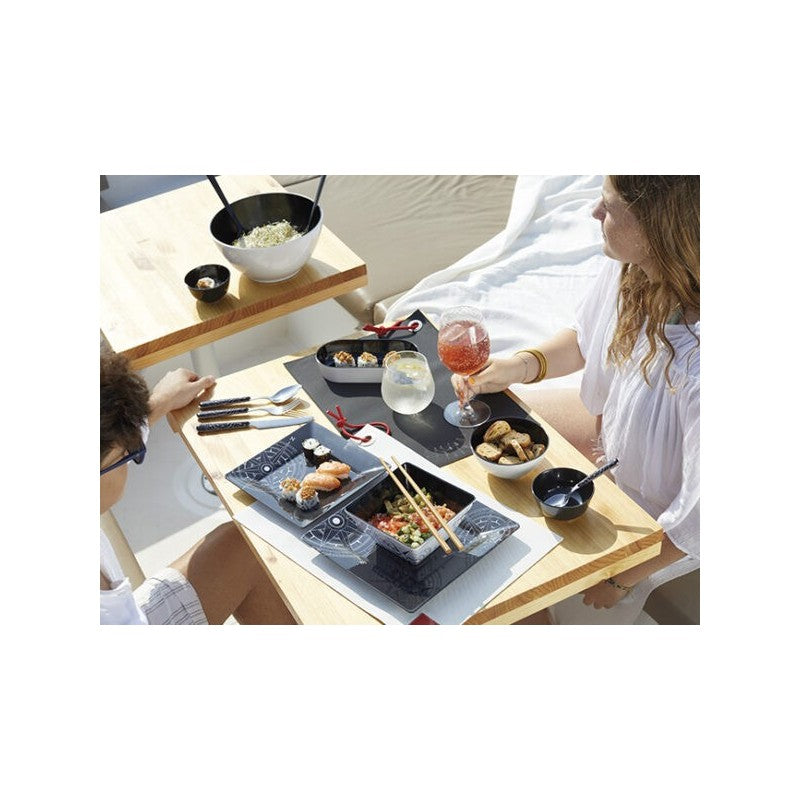 MARINE BUSINESS SET 24 PZ LOMBOK, COMPLETO DI BORSA PER 6 PERSONE