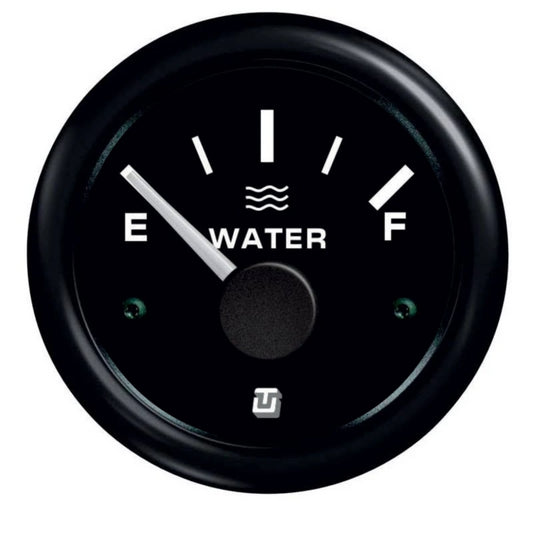Uflex indicatore livello acque (e-1/2-f) ultrablack Ç?52 0-190 ohms