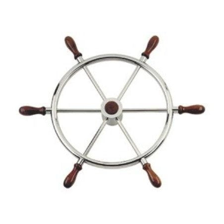 RUOTA TIMONE INOX 50 CM